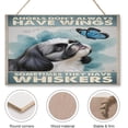 thumbnail image 3 of Black White Shih Tzu Printed Wood Plaque Sign, Hanging Wood Sign Home Decor, Family Signs for Home Decor Gift, Dog Room Decor Sign Gifts, Home Decor Wall Art Sign 10x16 Inches, 3 of 8