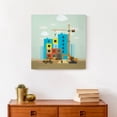 thumbnail image 4 of Creative Products Construction Site 16x16 Canvas Wall Art, 4 of 5