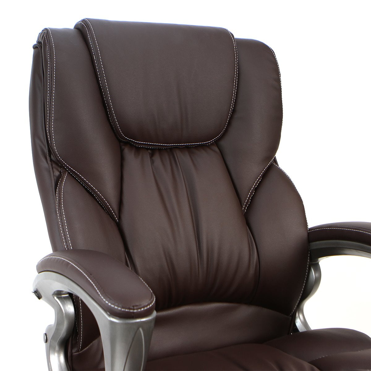 Xtremepowerus High Back Office Chair Pu Leather Executive Ergonomic Xtremepowerus High Back Office Chair Pu Leather Executive Ergonomic Swivel Lift Brown Com