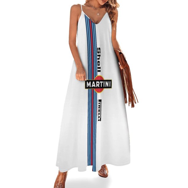 Vestido sin mangas Martini Racing, vestidos de fiesta, vestidos elegantes para mujer, venta