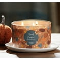 thumbnail image 2 of Yankee Candle Spiced Pumpkin 3-Wick Decorative Large Tumbler Candle, 2 of 4