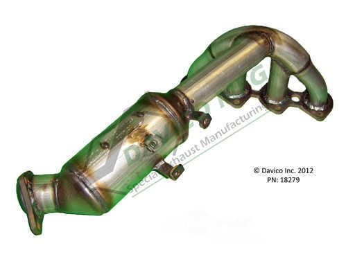 Davico Mfg 18279 Direct-Fit Catalytic Converter - Manifold