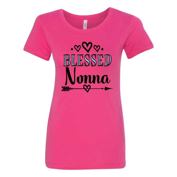 Inktastic Blessed Nonna Grandma Women's T-Shirt