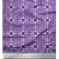 thumbnail image 1 of Soimoi Poly Georgette Fabric Geometric Kilim Print Sewing Fabric Yard 52 Inch Wide, 1 of 1