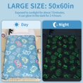 thumbnail image 4 of Anowpo Mantas refrescantes para personas que duermen calientes, manta que brilla en la oscuridad, controlador de juego, regalos para niños Q-Max>0.4 fibra de enfriamiento Arc-Chill, regalos para niños, 4 of 5