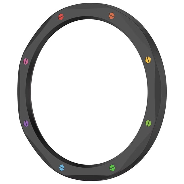 Anillo de Bisel de Metal Carcasa de Bisel de Reloj Anillo de Cubierta de Caja de Repuesto de Bisel de Metal para Watch S4 ESIM/S3 ESIM Iris