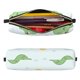thumbnail image 2 of Fotbe Kawaii Frogs Estuche para Lápices de Cuero con Estampado, Estuche con Cremallera Resistente, Organizador Compacto y Elegante para Papelería, 2 of 7