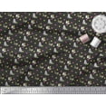 thumbnail image 2 of Soimoi Rayon Fabric Dot & Cat Animal Decor Fabric Printed Yard 42 Inch Wide, 2 of 5
