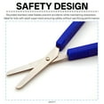 thumbnail image 5 of FACEGA 3Pcs Scissors For Office,Safe Rounded Tip Safety Scissors,Ergonomic Comfortable Craft Scissors,Colorful Fun Scissors Bulk For Office,Home Crafts Use, 5 of 7
