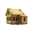 thumbnail image 3 of 1/72 European Style House Architecture Scene Model for Micro, 3 of 8