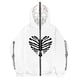thumbnail image 2 of Sudadera con esternón oscuro europeo y americano para hombre y mujer, sudaderas con capucha góticas para pareja, sudadera de Cremallera larga de talla grande Harajuku 2023, 2 of 5