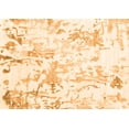 thumbnail image 1 of Ahgly Company Indoor Rectangle Solid Orange Modern Area Rugs, 5' x 7', 1 of 1