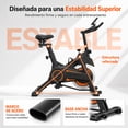 thumbnail image 3 of Bicicleta Estática Restsuko Profesional, Transmisión por Correa Silenciosa de 25dB y Estructura Reforzada 200kg, 3 of 10