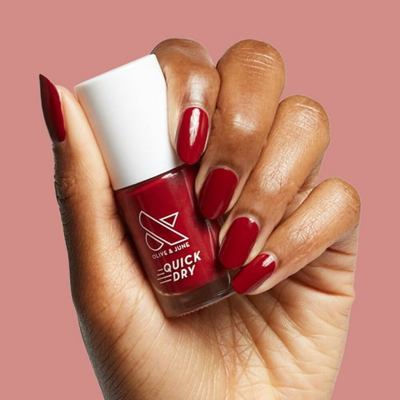 Olive & June Quick Drying Nail Polish, Brick, 0.3 fl oz