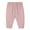 Hot Pink, variant on Toddler Kids Cotton Linen Summer Pants - Elastic Waist Drawstring - Breathable Casual Trousers for 1-7 Years