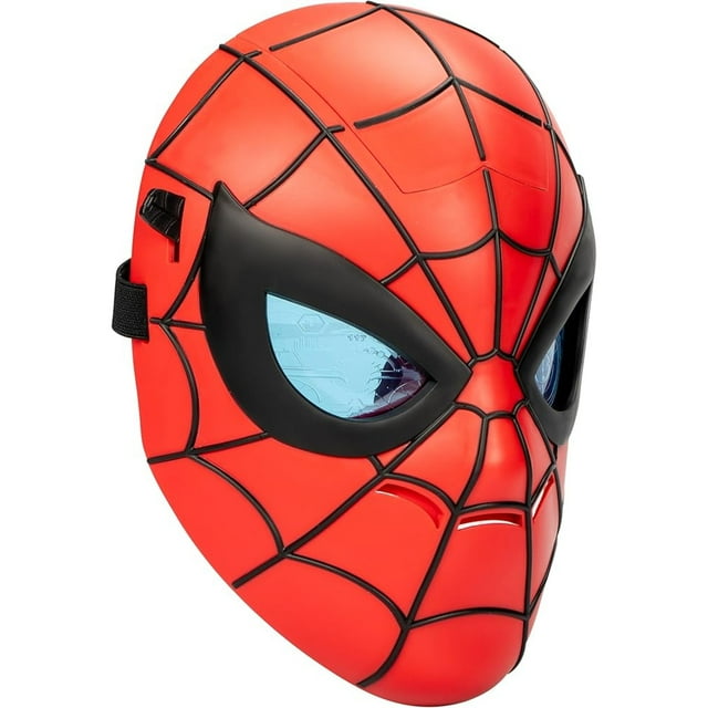 Máscara de Spider-Man con luz - Divertido juguete de Spider-Man con efectos especiales brillantes para niños mayores de 5 años | Mejora la experiencia de juego de rol de tu hijo