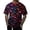 06-Dark Purple, variant on IWRICH Novelty Short Sleeve T Shirts for Men Crewneck Shirt Funny Fashion Fish Scale Tees Casual Printed Tops 07-Blue XL