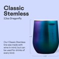 thumbnail image 2 of Termo Corkcicle para Vino sin Tallo 355 ml Azul, 2 of 8