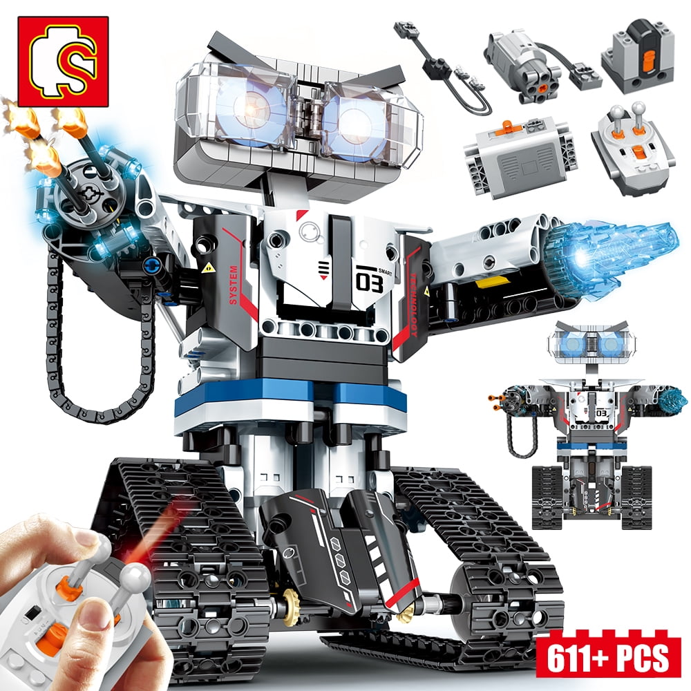 408pcs Rc Robot Electric Building Blocks Technic Remote Control Toys