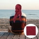 thumbnail image 4 of FELTECHELECTR Pañuelos de moda, pañuelo cuadrado para el pelo, turbante vintage, pañuelo pastoral para mujer, accesorio estético, bandana, diadema para mujer, 180 x 180 cm, 4 of 4
