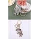 thumbnail image 4 of Cute Dolphin Artificial Diamond Keyrings (Pink), 4 of 5