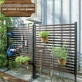 thumbnail image 3 of golytefs 3FT W X 4FT H Metal Outdoor Privacy Screen Privacy Screen Fence for Garden Patio, 3 of 9
