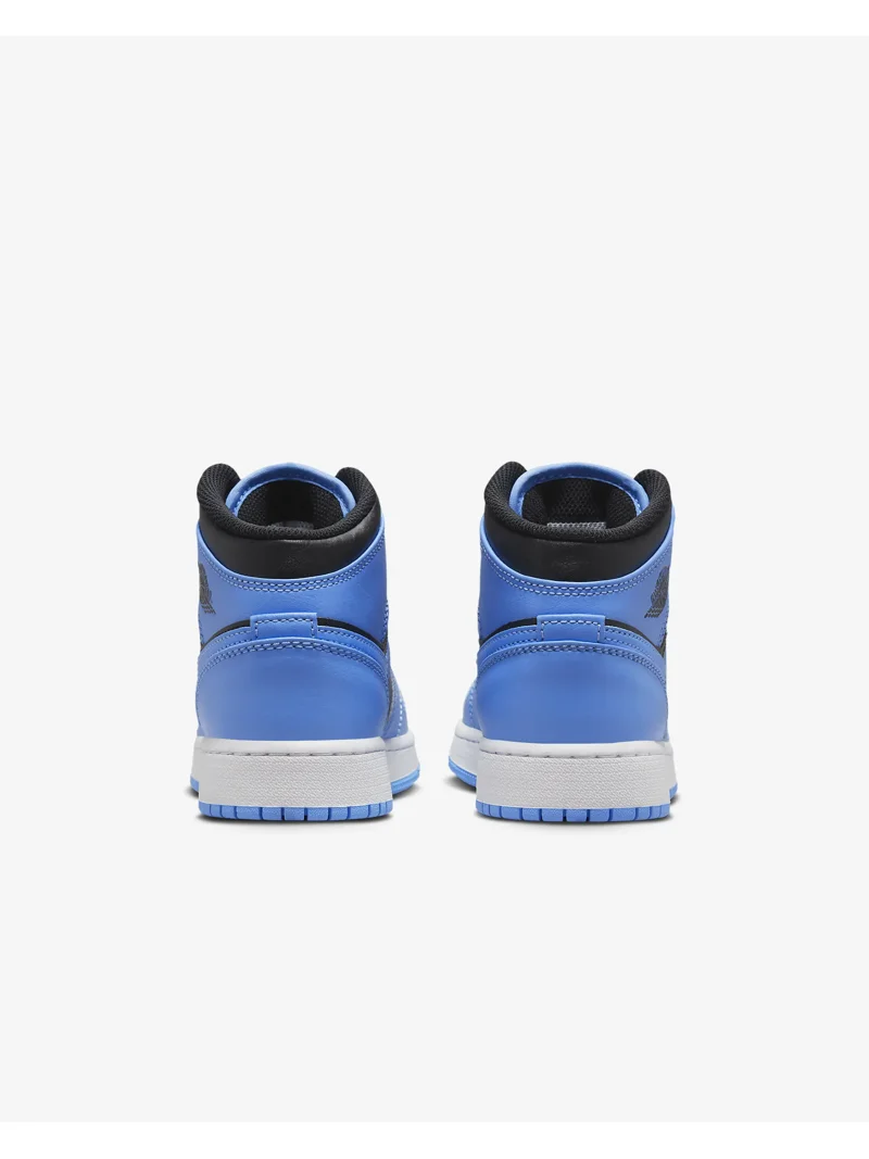 Air Jordan 1 Mid Grade School Sneaker University Blue / Black