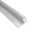 thumbnail image 1 of riel de aluminio para puerta de 2 x 200 cm plata, 1 of 4