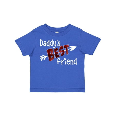 

Inktastic Daddy s Best Friend- Arrow and Plaid Letters Gift Toddler Boy or Toddler Girl T-Shirt