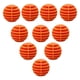 thumbnail image 1 of 10 pelotas de golf de polietileno portátiles para entrenamiento deportivo en interiores y exteriores. naranja, 1 of 7