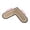 A, variant on Leodye 1PCS L-Shaped Corner Bath Mat, Water Absorbent Non-Slip Floor Doormat, L Shape Rug for Bathroom, Kitchen and Shower Corner Decoration -19.68*19.68IN