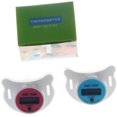 thumbnail image 5 of Wabjtam High Accuracy Thermometer Lcd Display Nipple-shaped Pacifier Babies's Heating Fever Monitor Gauge Pink/blue Digital For Baby Oral Mouthrandom, 5 of 5