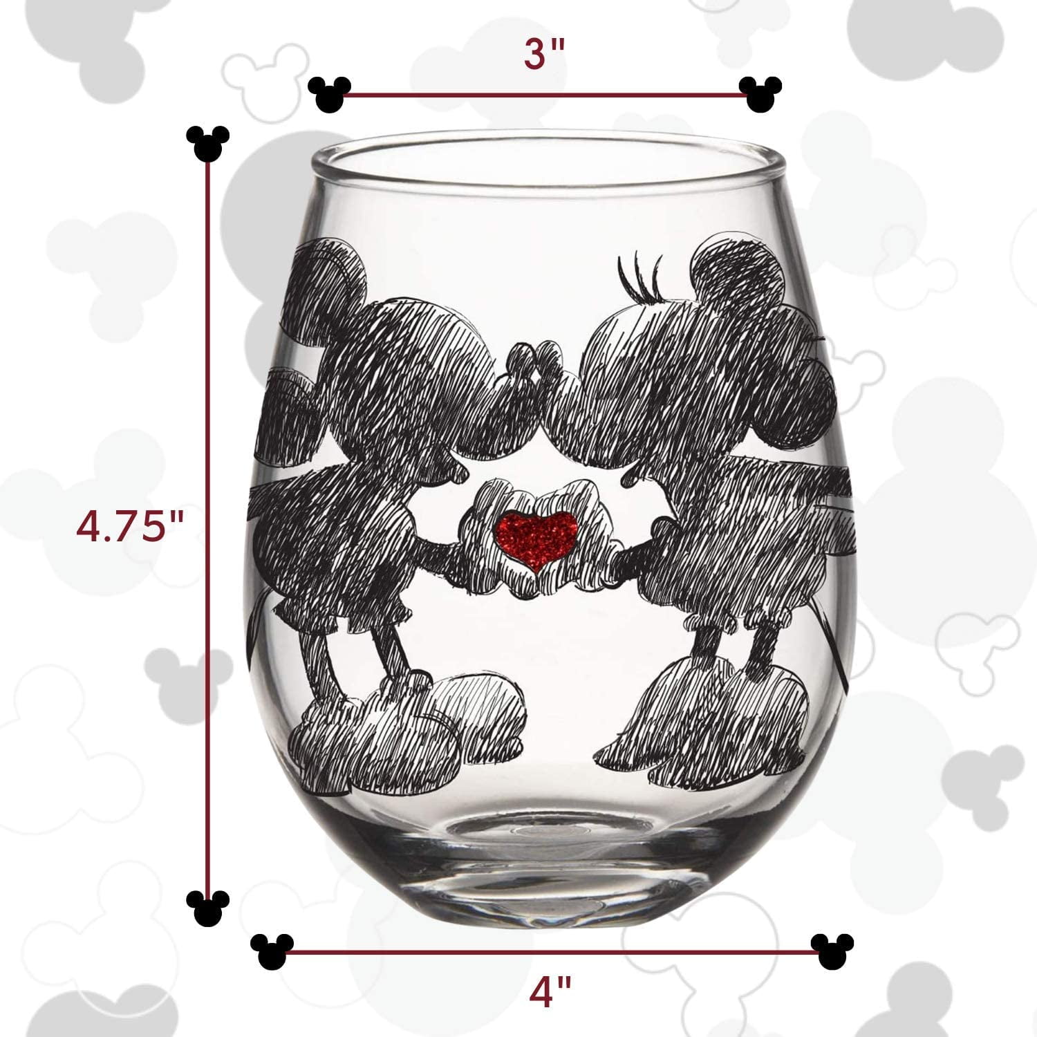 ICUP, Dining, New Stemless Wine Glasses Set Of 4 Snoopy Peanuts Patriotic  Americana