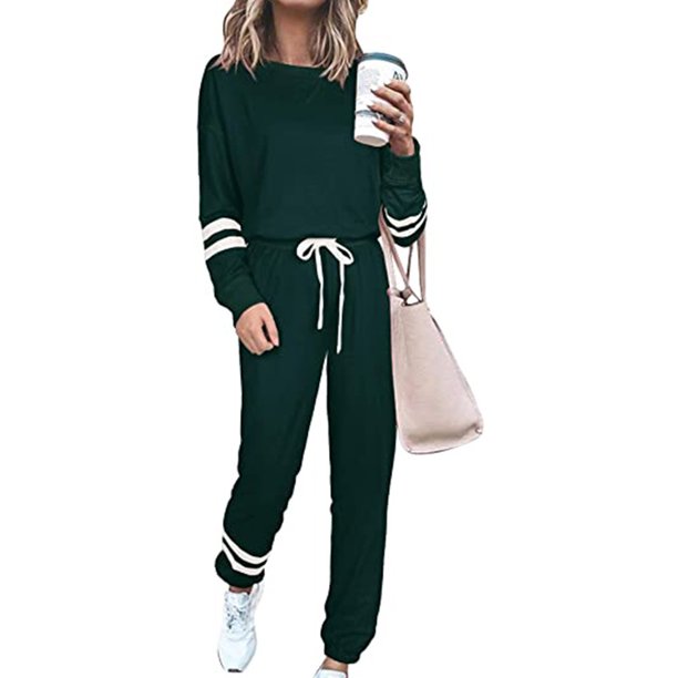 Women's Sweatsuit Sets 2 Pieces Outfits Athletic Clothing Sets Long