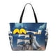 thumbnail image 1 of Disketp Moonlit Night Sea Sailboat Bolsa de Playa de Gran Capacidad, Bolso Impermeable y a Prueba de Arena para Mujer, Ideal para Playa, Piscina y Natación, 1 of 7