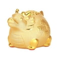 thumbnail image 2 of Tongina Ceramic Dragon Figurine Piggy Bank Collectible Statue Home Decor Souvenir Money Bank Dragon Sculpture for Kids Boys Exquisite 20x14x14CM, 2 of 8
