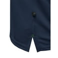 thumbnail image 5 of A2Y Women's Basic Casual Essentials 4-Button Junior-Fit Polyester Polo Shirt Navy 2XL, 5 of 6