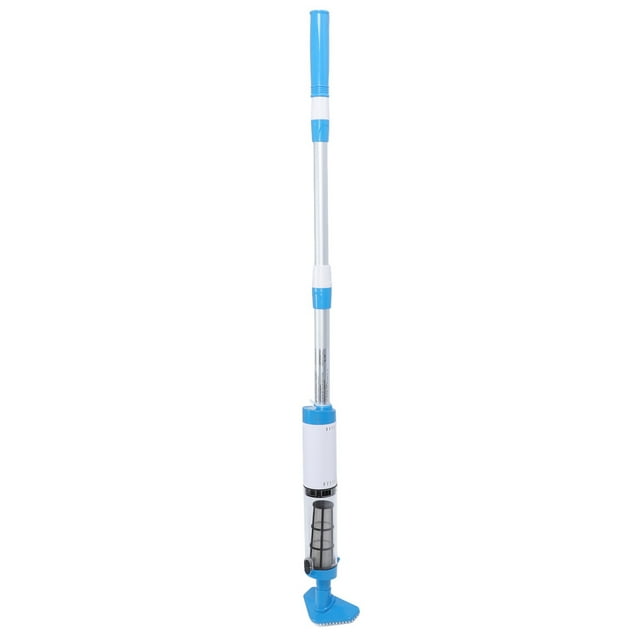 Handheld Pool Vacuum, Rechargeable Pool Vacuum Cleaner with 3 Replace Heads Cordless Pool Cleaner for Above Ground Inground Pools