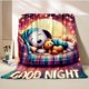 thumbnail image 3 of Manta de perro Snoopy americano, suave y esponjosa, con dibujos animados, tamaño king, de lujo, para niños y adultos, para sofá cama, regalo, 3 of 5