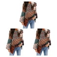 thumbnail image 4 of Jumpingount Camisa de mujer de poliéster cuello plisado Casual elegante lavable a mano blusa bohemia salidas diarias camisas de oficina ropa verde L Type1 NO1 Jumpingount CBP137685, 4 of 6