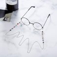 thumbnail image 5 of 2 Pcs Chaînes de Lunettes pour Femmes Chaîne de Lunettes de Soleil Perlées Colorées, Lecture, 5 of 5