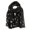 Black, variant on Aoochasliy Winter Scarfs Women's Printed Lightweight Scarf Shawl Wrap Ladies Long Scarf Gift