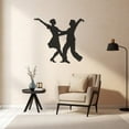 thumbnail image 3 of LaModaHome Dance Couple Metal Wall Art, Elegant Ballroom Dancers Silhouette, Modern Home Decor, Unique Anniversary Gift, Contemporary Wall SculptureHome Decoration Gift -35.4"x39"/90x99.cm, 3 of 5