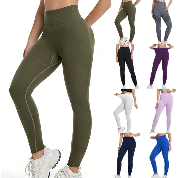 CHUMUD High Waisted Leggings for Women Athletic Tummy Control Yoga Pants for Cycling Dance Tights