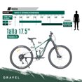 thumbnail image 2 of Bicicleta Fuji Pro Level Gravel Doble Suspension 17.5'' Blanca, 2 of 5