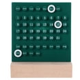 thumbnail image 1 of KONTONTY Cute Office Calendar Perpetual Date Calendar Green Date Recording 1Pack, 1 of 4