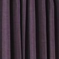 thumbnail image 6 of 3S BROTHERS Solid Linen Look Curtains Drapes Home Decorative Set of 2 Panels Linen Window Curtains Hanging Back Tap & Rod Pocket Nursery Room Bedroom Office - Purple 52"x84" Each, 6 of 7