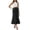 Black, variant on Long Skirts for Women Comfort Waist Floral A Line Skirts Summer Lightweight Wedding Guest Party Causal Skirts, L