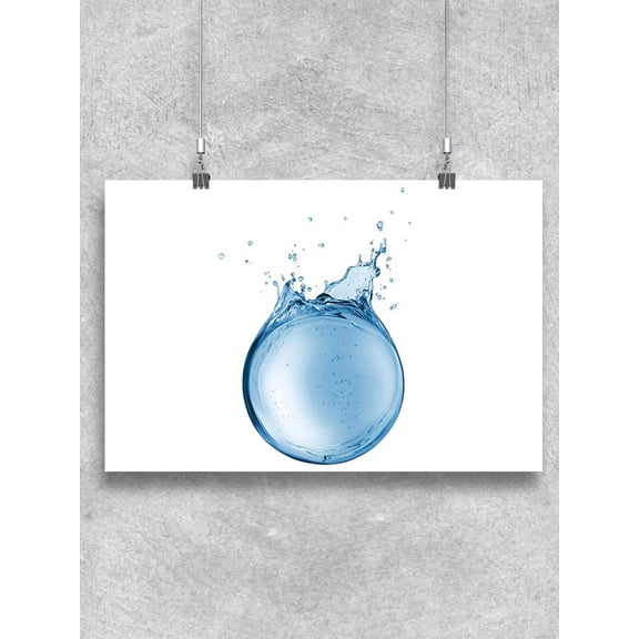 Element Of Water. Poster -Image by Shutterstock
