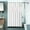 White, variant on AURIGATE Weave Shower Curtain with Snap-in Fabric Liner & Hooks Free Top Sheer Window, Double Layers & Machine Washable for Easy Clean